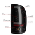 Picture of ANZO ANZ LED Taillights - 311354