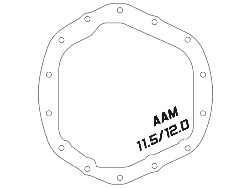 Picture of aFe Diff/Trans/Oil Covers Diff Covers - 46-71260B