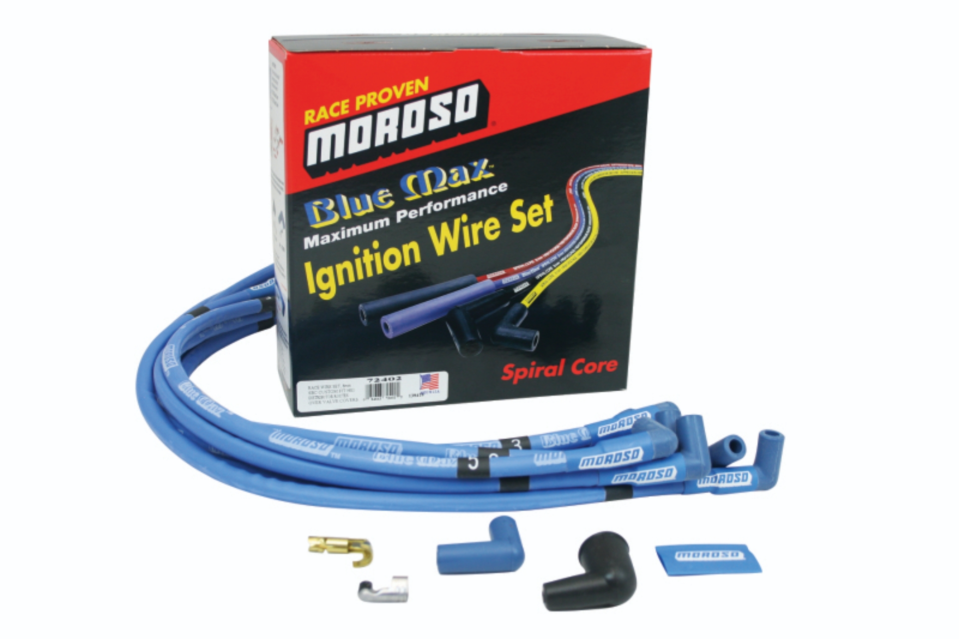 Picture of Moroso MOR Ignition-Wire Set Spark Plug Wire Sets - 72402