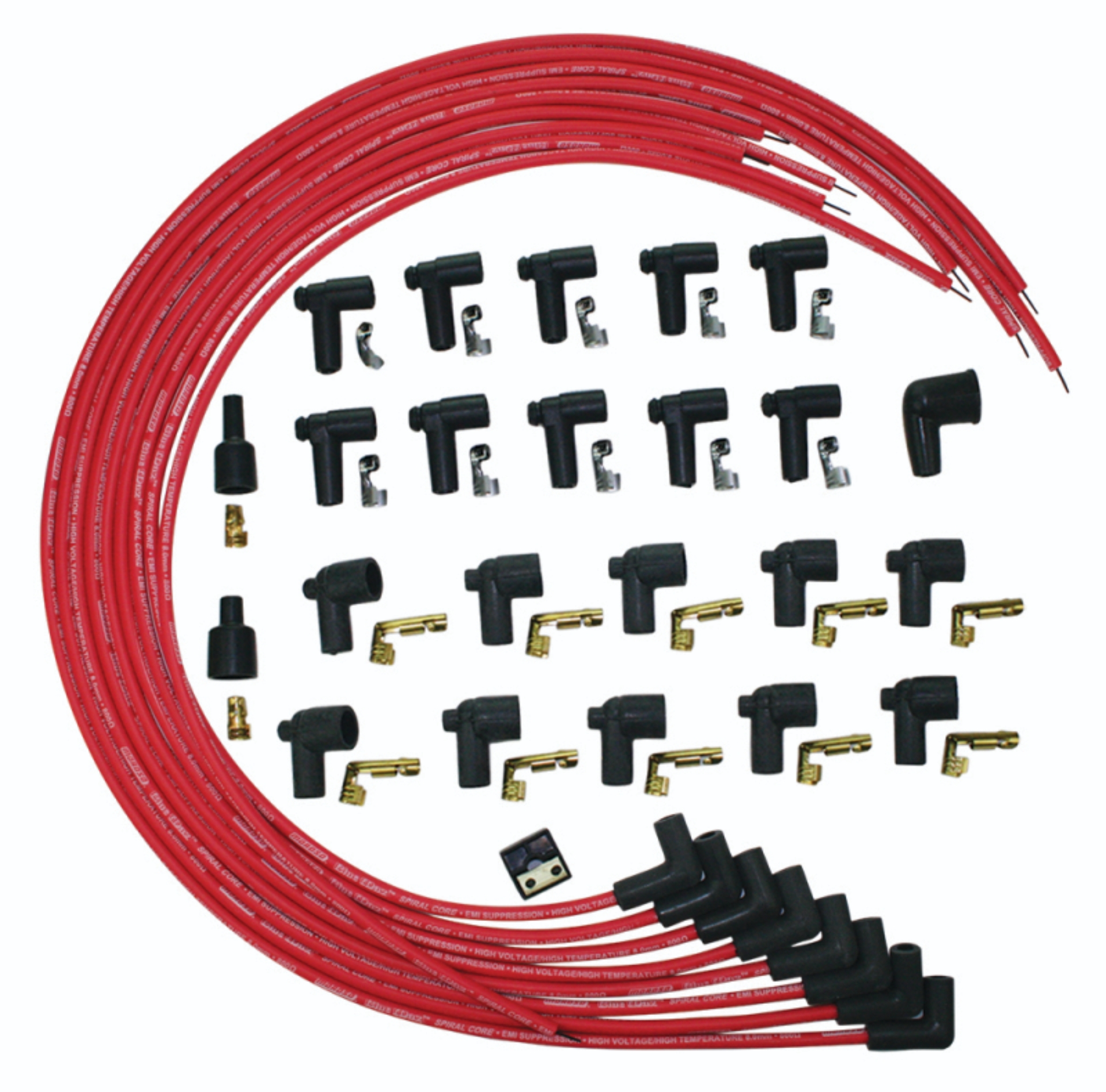 Picture of Moroso MOR Ignition-Wire Set Spark Plug Wire Sets - 73219