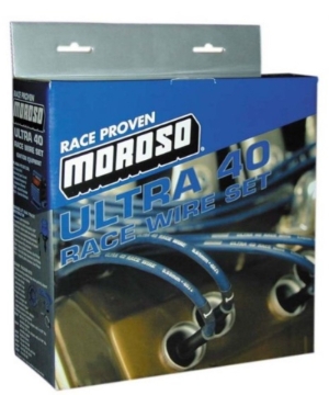 Picture of Moroso MOR Ignition-Wire Set Spark Plug Wire Sets - 73834