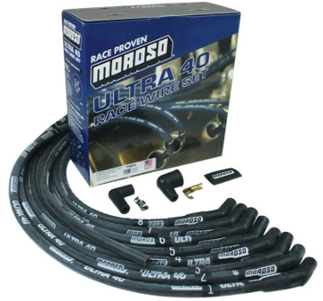 Picture of Moroso MOR Ignition-Wire Set Spark Plug Wire Sets - 73833