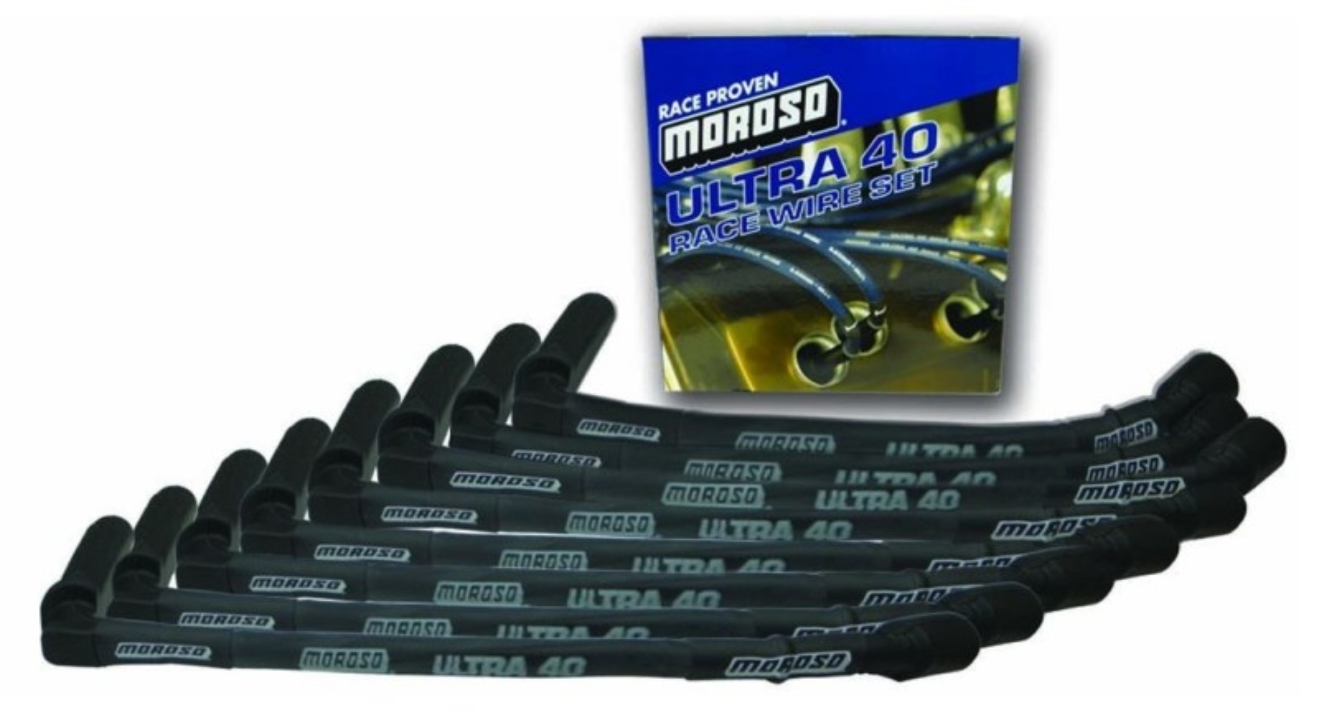 Picture of Moroso MOR Ignition-Wire Set Spark Plug Wire Sets - 73846