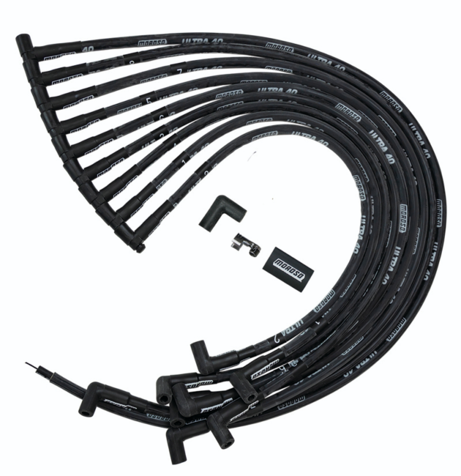 Picture of Moroso MOR Ignition-Wire Set Spark Plug Wire Sets - 73843