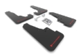 Picture of Rally Armor RAL UR Blk Flap/Rd Logo Mud Flaps - MF55-UR-BLK/RD