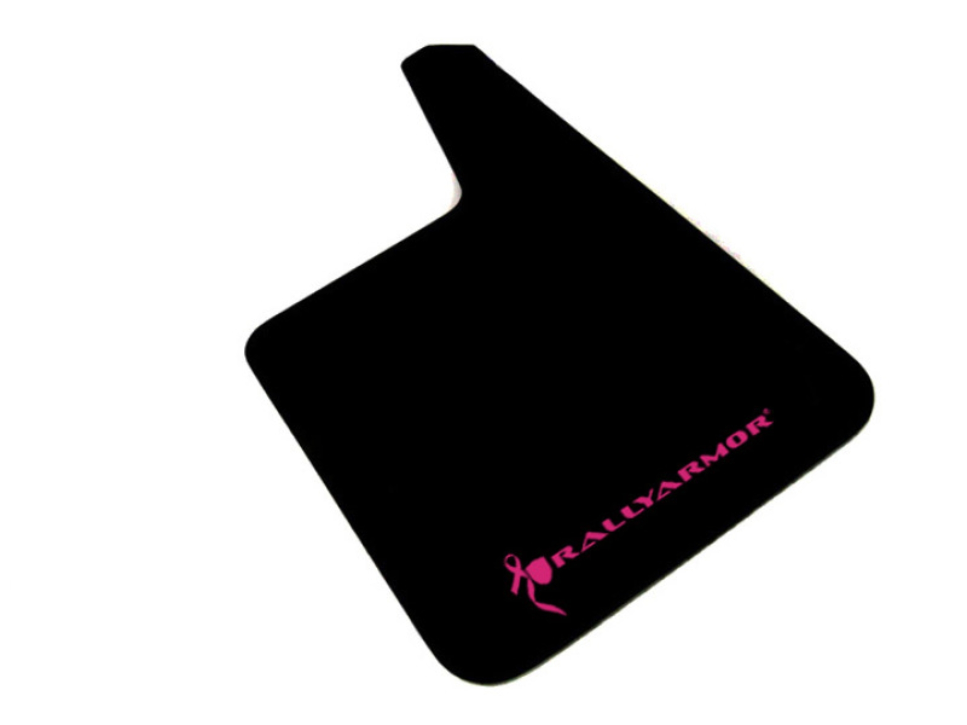 Picture of Rally Armor RAL BCA Black Flap / Pink Logo Mud Flaps - MF20-BAS-BCPK