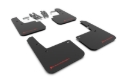 Picture of Rally Armor RAL UR Blk Flap/Rd Logo Mud Flaps - MF63-UR-BLK/RD