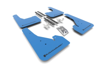 Picture of Rally Armor RAL BCA Blue Flap / Black Logo Mud Flaps - MF67-UR-BL/BLK