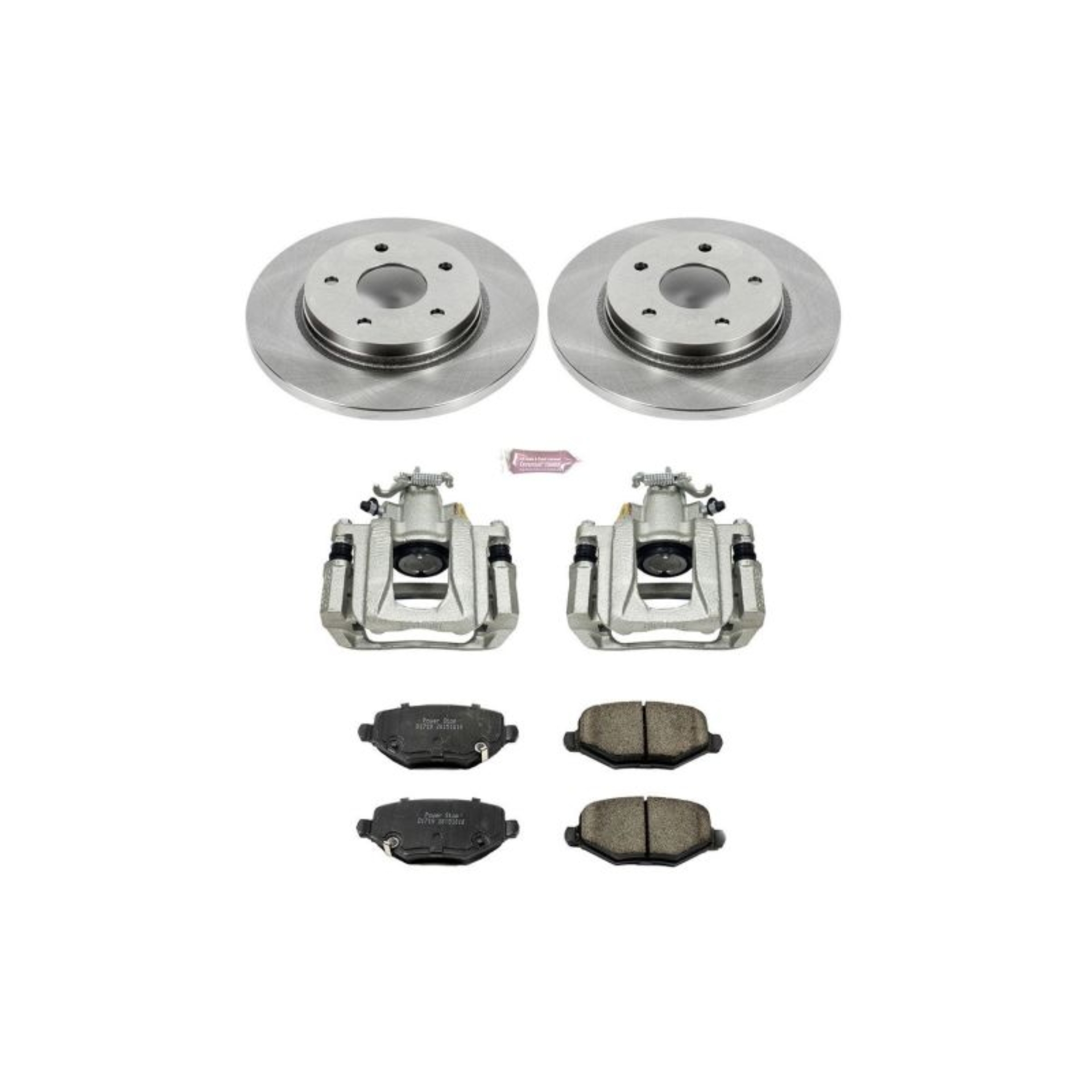 Picture of PowerStop PSB Autospecialty Kit w/Cals Brake Kits - KCOE6544