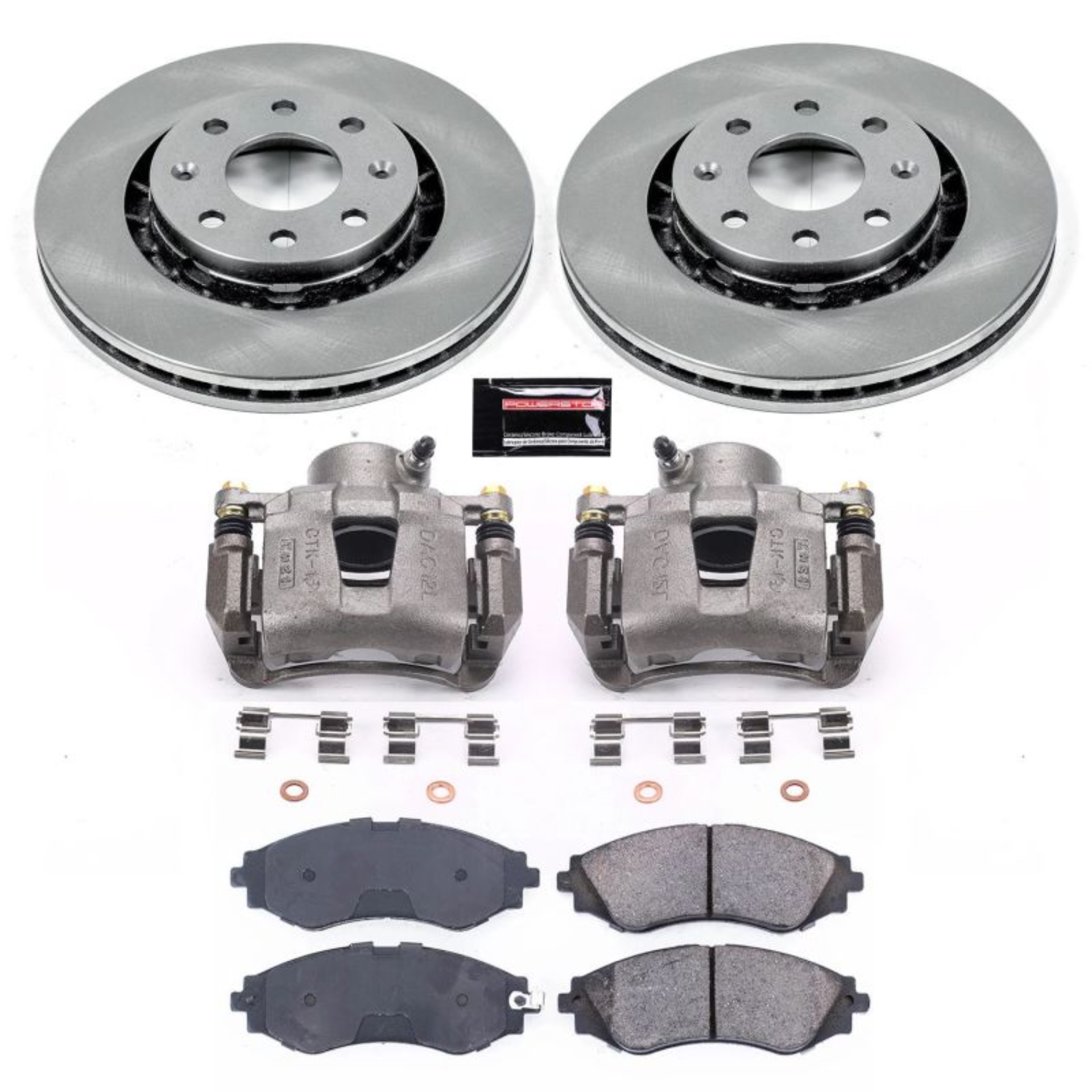 Picture of PowerStop PSB Autospecialty Kit w/Cals Brake Kits - KCOE5893