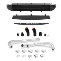 Picture of Mishimoto ST 1.6L Front Mount Intercooler (Black) Kit w/ Pipes (Silver) - MMINT-FIST-14KPBK