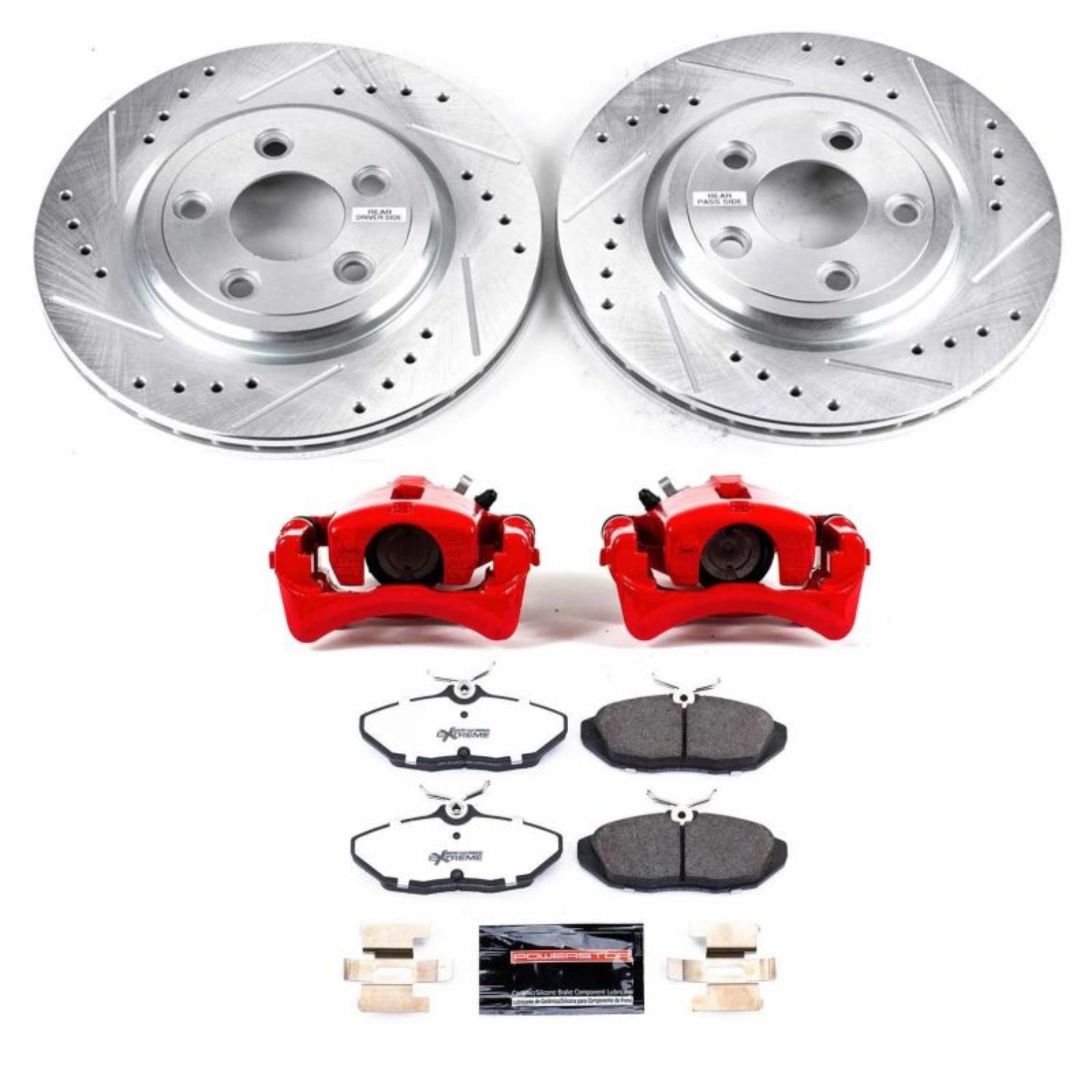 Picture of PowerStop PSB Z26 Street Kit w/Cals Brake Kits - KC1360-26