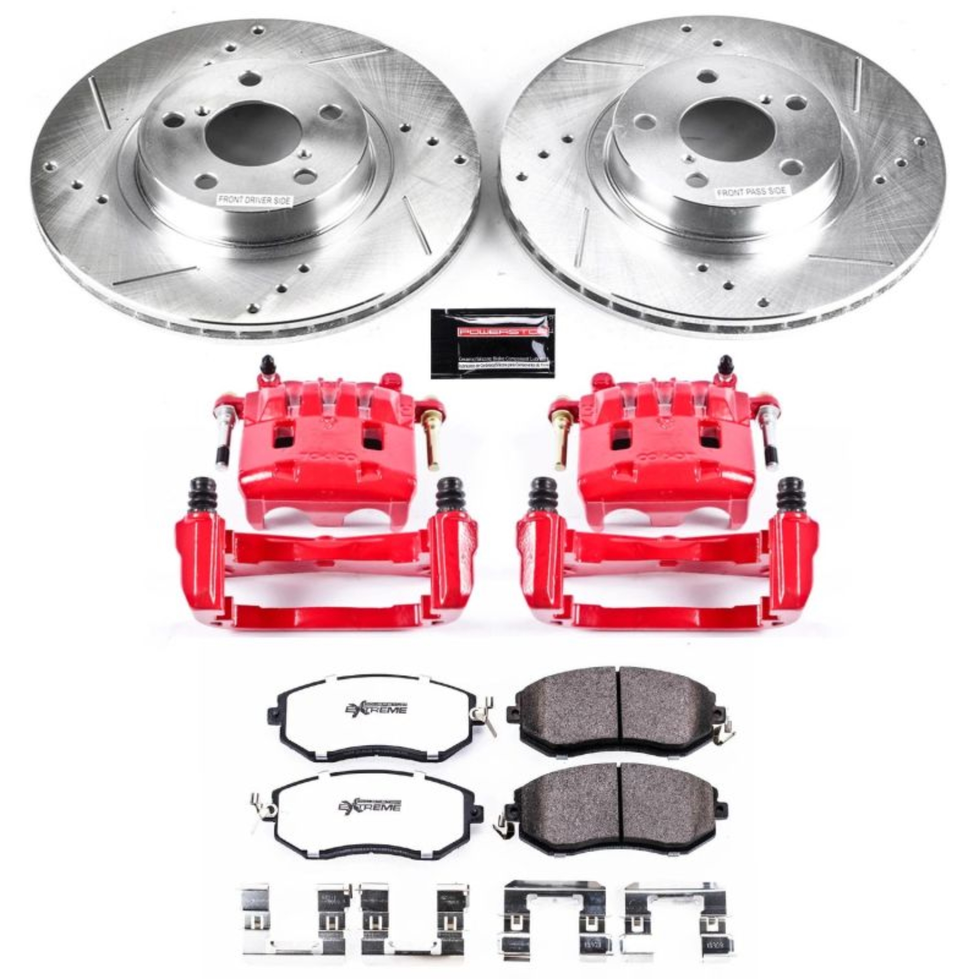Picture of PowerStop PSB Z26 Street Kit w/Cals Brake Kits - KC6111-26