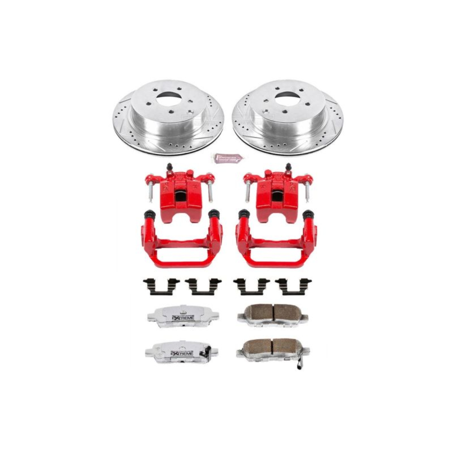 Picture of PowerStop PSB Z26 Street Kit w/Cals Brake Kits - KC2427-26