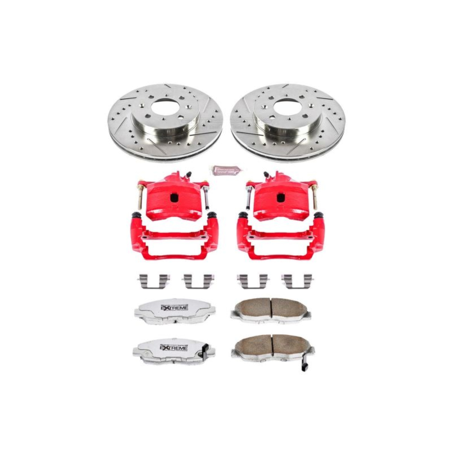 Picture of PowerStop PSB Z26 Street Kit w/Cals Brake Kits - KC690-26