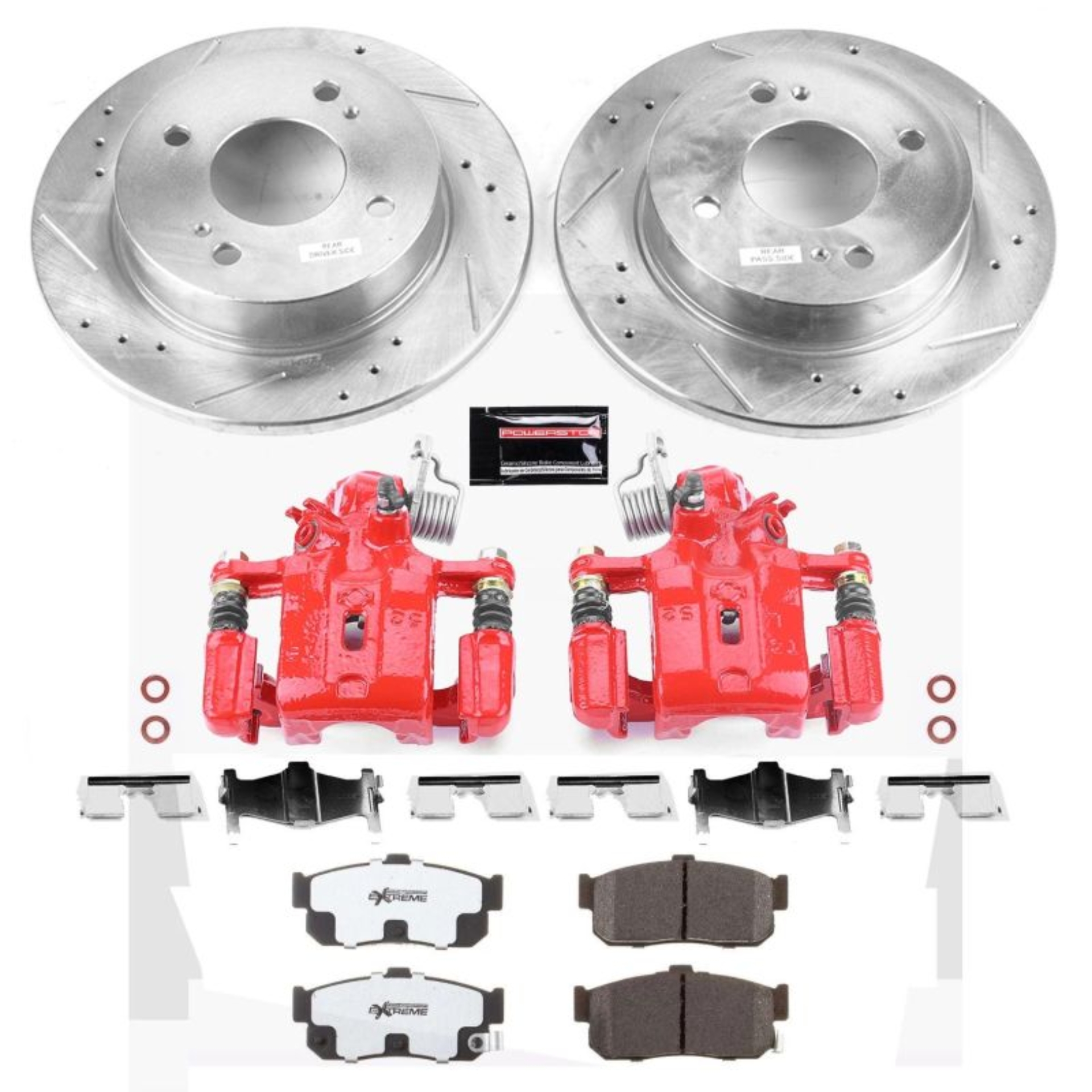Picture of PowerStop PSB Z26 Street Kit w/Cals Brake Kits - KC740-26