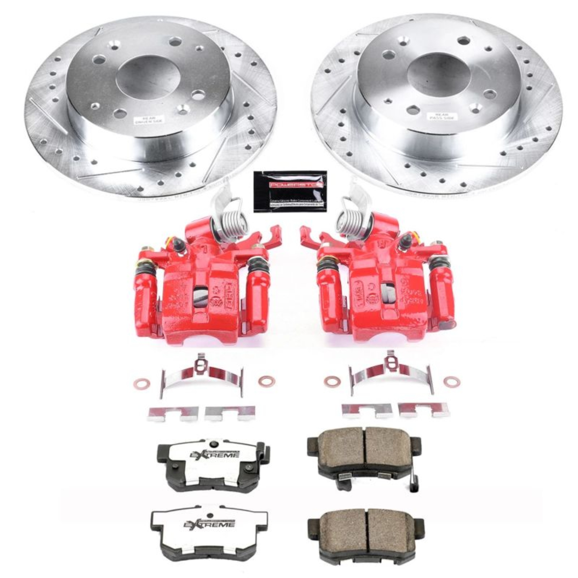 Picture of PowerStop PSB Z26 Street Kit w/Cals Brake Kits - KC1244B-26