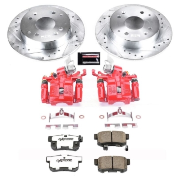 Picture of PowerStop PSB Z26 Street Kit w/Cals Brake Kits - KC1244B-26