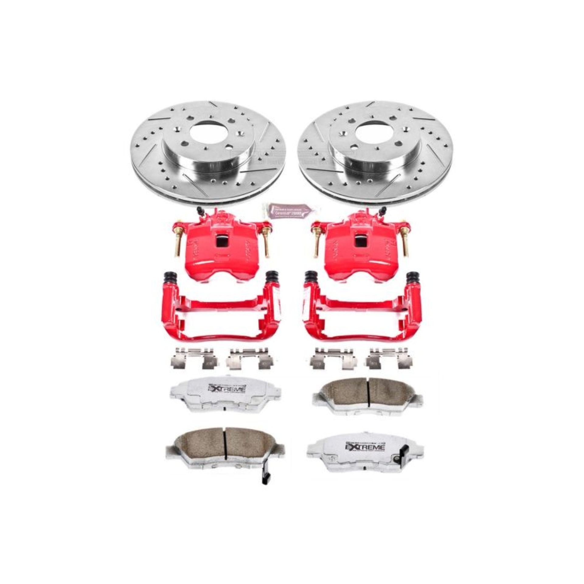 Picture of PowerStop PSB Z26 Street Kit w/Cals Brake Kits - KC694-26