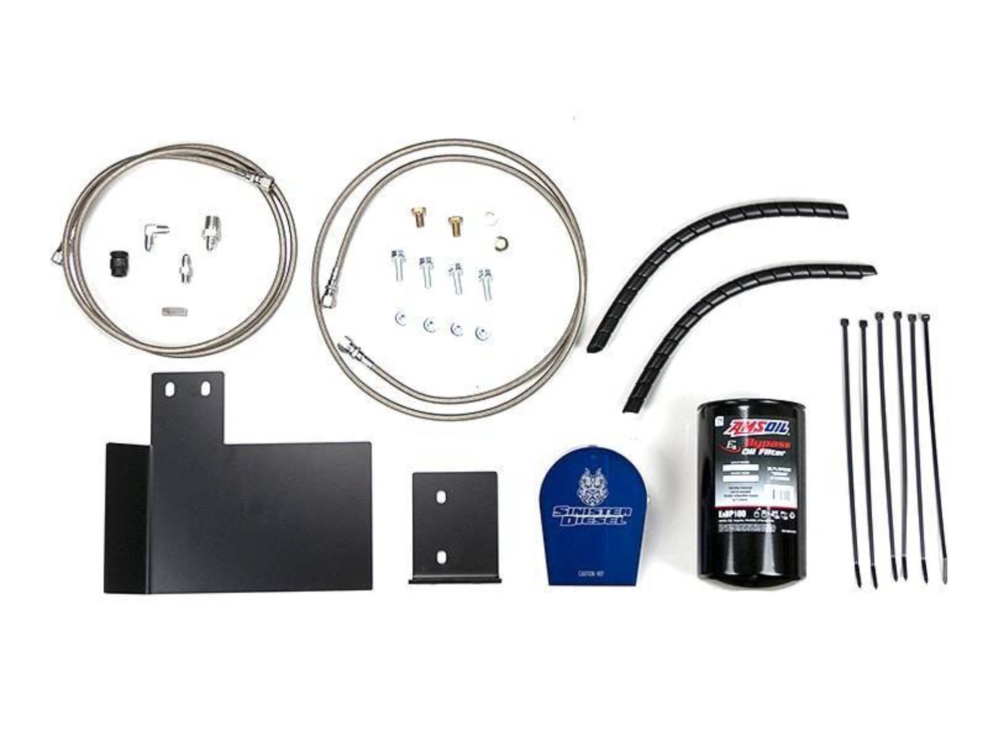 Picture of Sinister Diesel SIN External Oil Filter System Oil Filter Other - SD-EOF-7.3