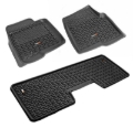 Picture of Rugged Ridge RUG Floor Liners-Black Floor Mats - 82989.21