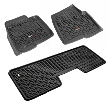 Picture of Rugged Ridge RUG Floor Liners-Black Floor Mats - 82989.21