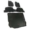 Picture of Rugged Ridge RUG Floor Liners-Black Floor Mats - 12988.04
