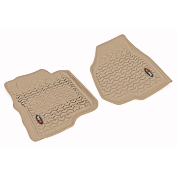 Picture of Rugged Ridge RUG Floor Liners-Tan Floor Mats - 83902.08