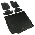 Picture of Rugged Ridge RUG Floor Liners-Black Floor Mats - 12988.02