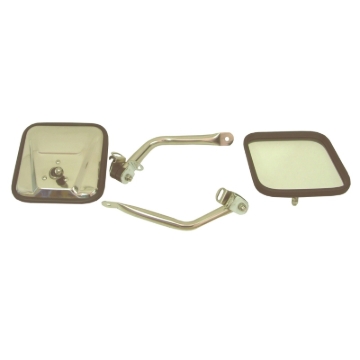 Picture of Rugged Ridge RUG Mirrors Exterior Trim - 11005.07