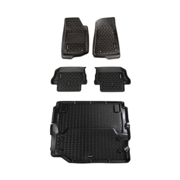 Picture of Rugged Ridge RUG Floor Liners-Black Floor Mats - 12988.07