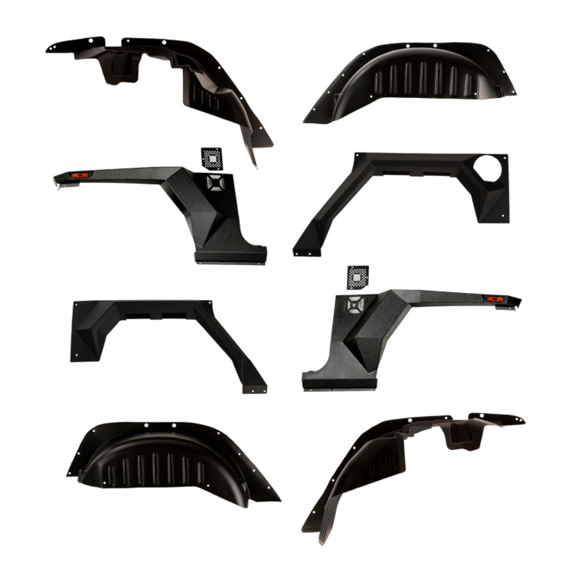 Picture of Rugged Ridge RUG Body Armor Body Armor & Rock Rails - 11615.06