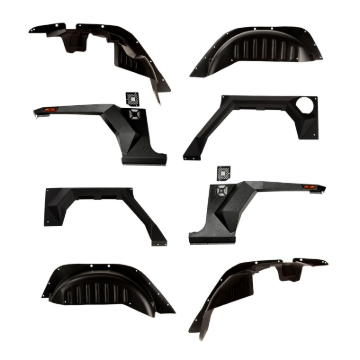 Picture of Rugged Ridge RUG Body Armor Body Armor & Rock Rails - 11615.05