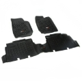 Picture of Rugged Ridge RUG Floor Liners-Black Floor Mats - 12987.04