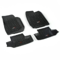 Picture of Rugged Ridge RUG Floor Liners-Black Floor Mats - 12987.03