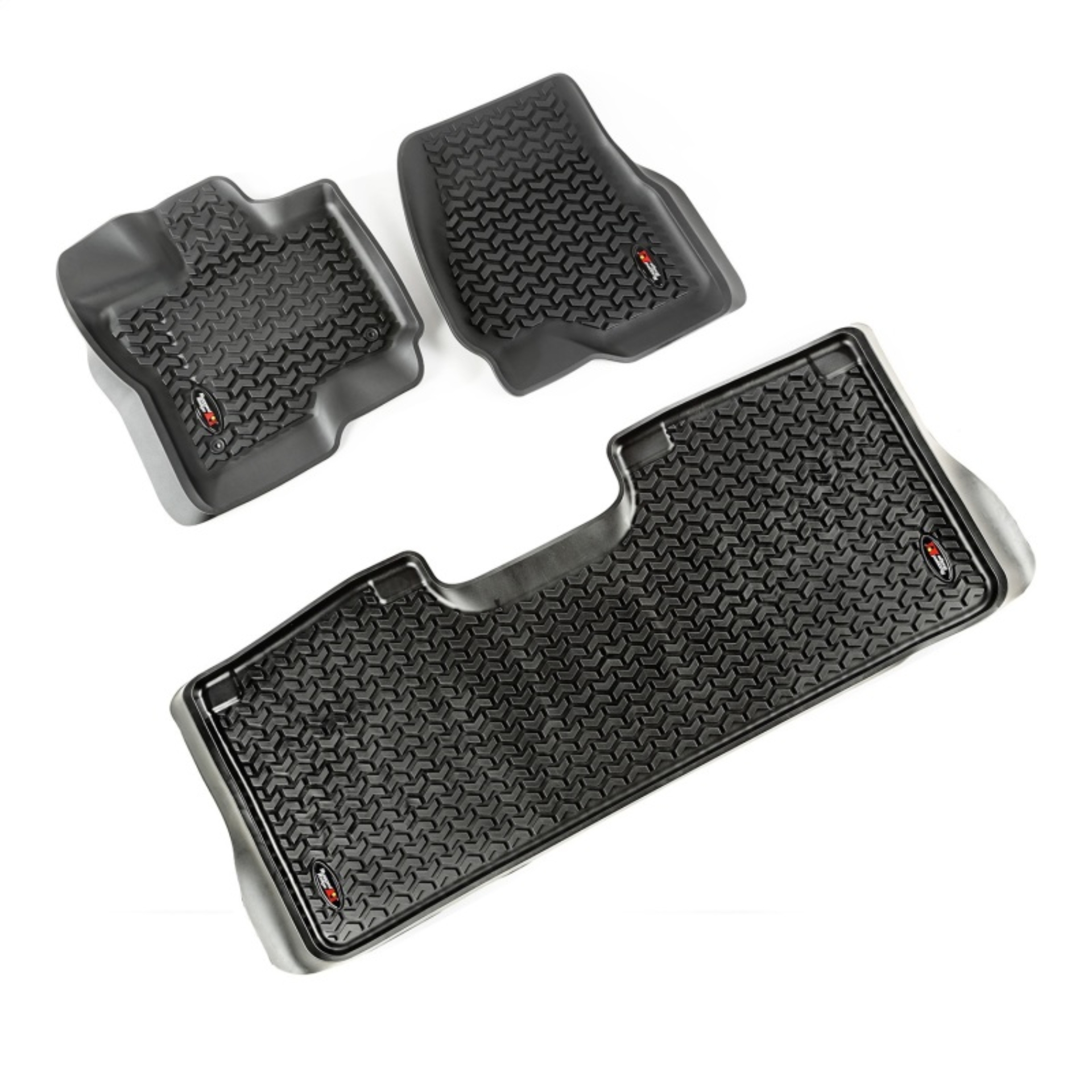 Picture of Rugged Ridge RUG Floor Liners-Black Floor Mats - 82987.05