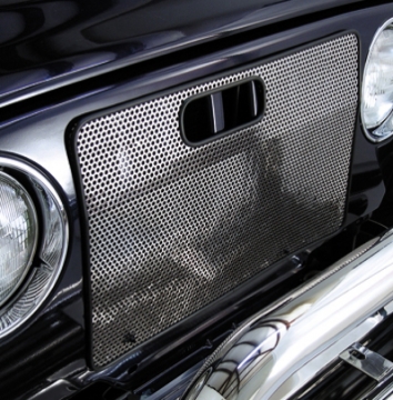 Picture of Rugged Ridge RUG Radiator Bug Shields Wind Deflectors - 11106.03