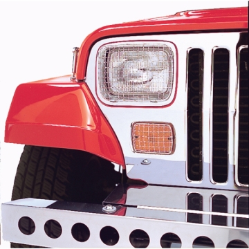 Picture of Rugged Ridge RUG Light Guards Light Covers and Guards - 11102.02
