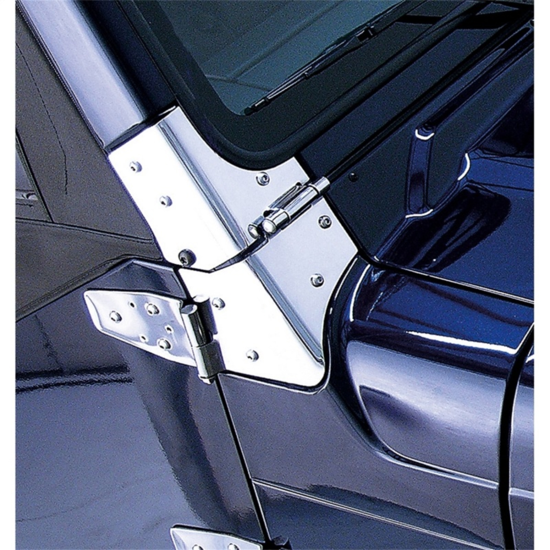 Picture of Rugged Ridge RUG Windshield Hinges Hardware - 11112.02