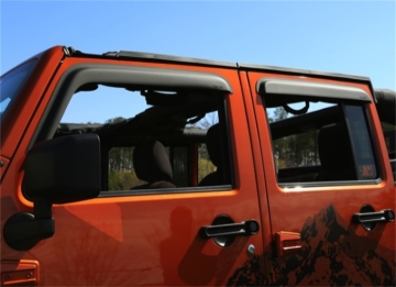 Picture of Rugged Ridge RUG Window Deflectors Wind Deflectors - 11349.12