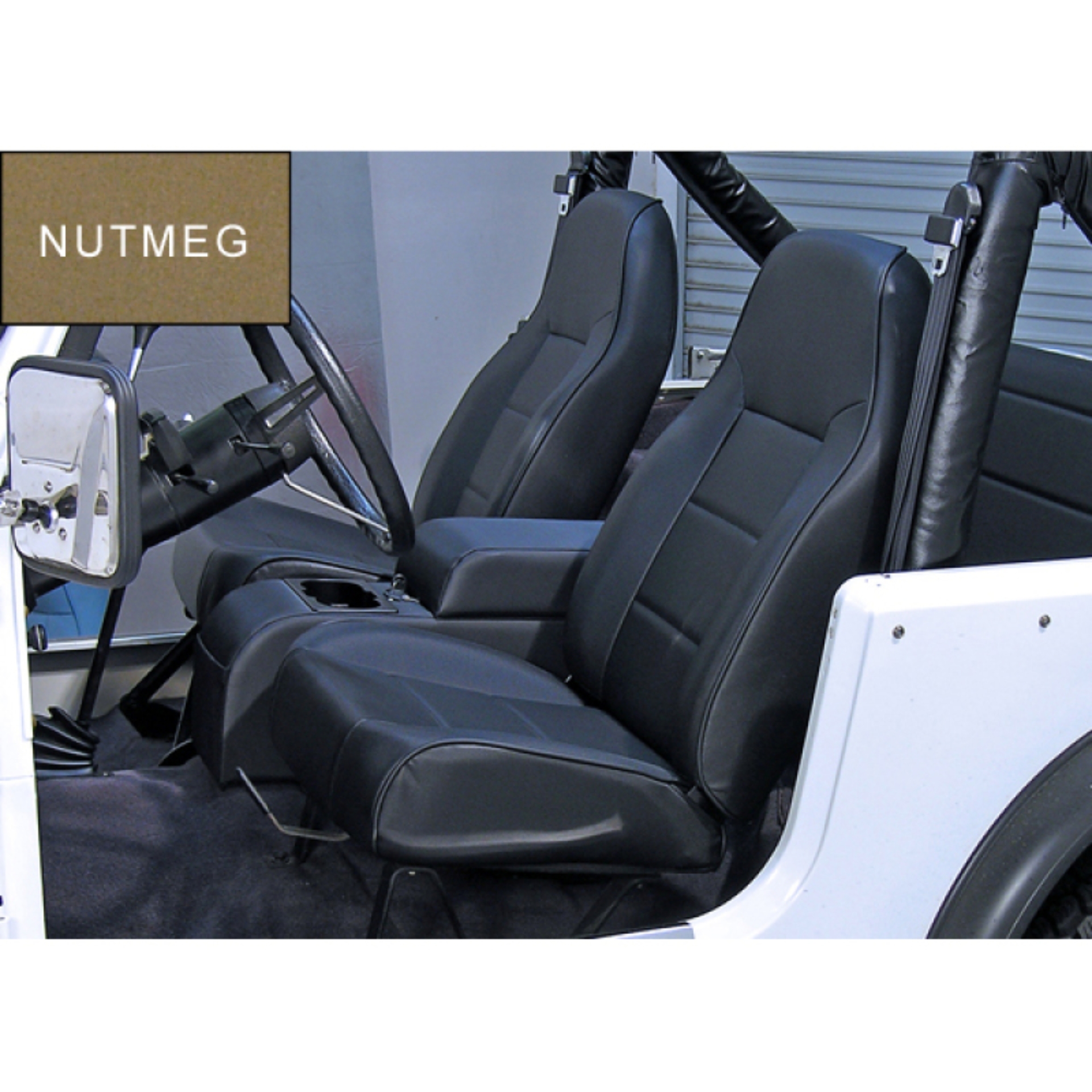 Picture of Rugged Ridge RUG High-Back Seats Seat Brackets & Frames - 13401.07