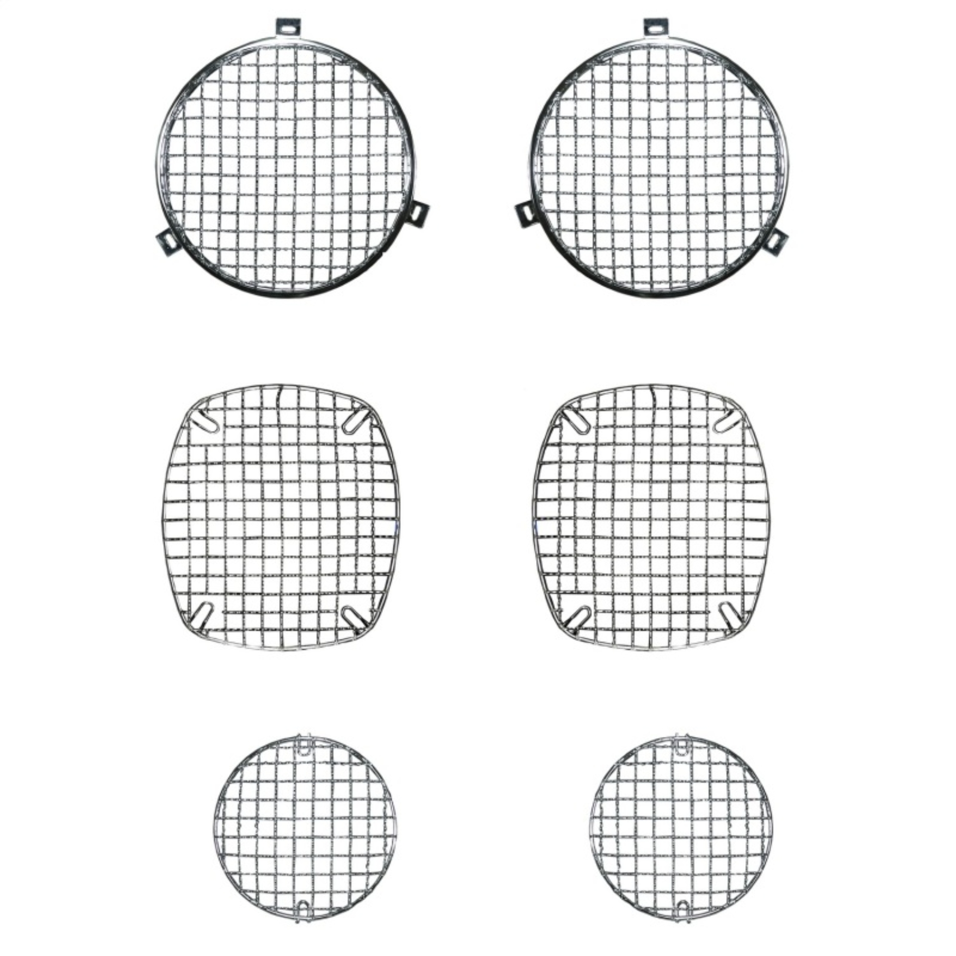Picture of Rugged Ridge RUG Light Guards Light Covers and Guards - 11102.01