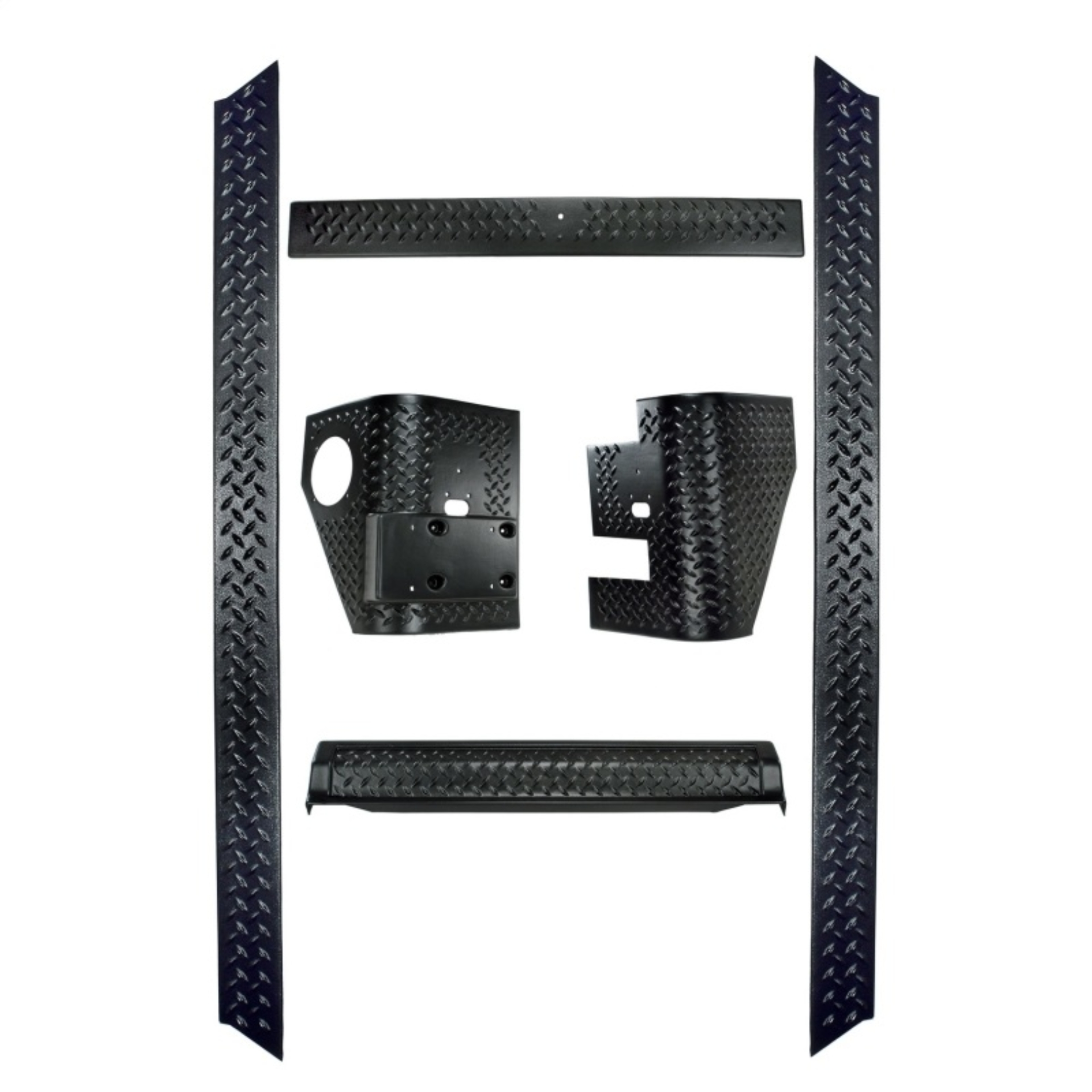 Picture of Rugged Ridge RUG Body Armor Body Armor & Rock Rails - 11650.51