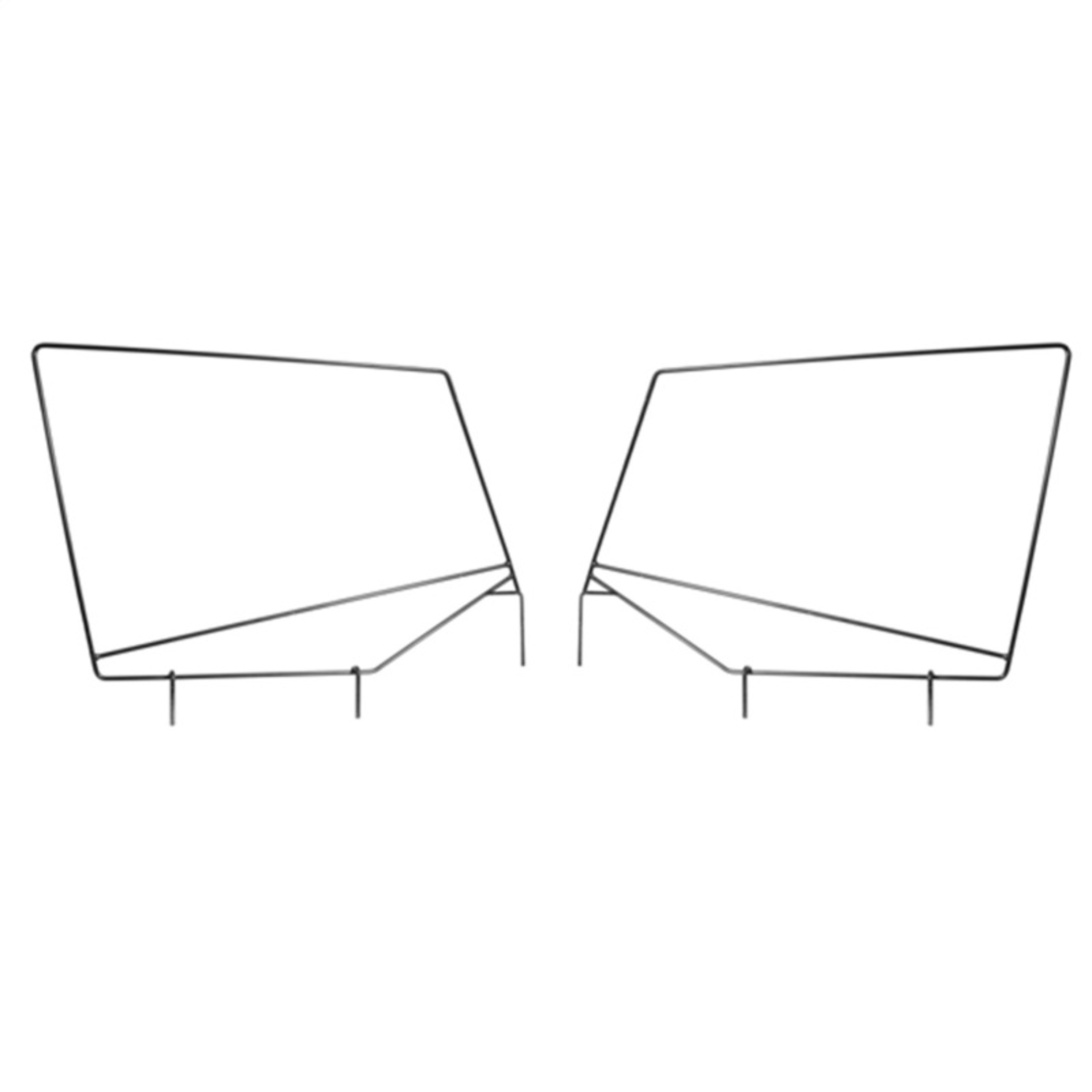 Picture of Rugged Ridge RUG Upper Door Frames Door Panels - 13701.80