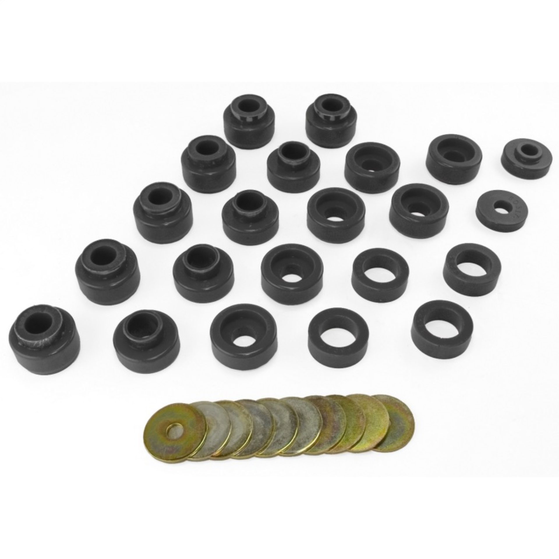 Picture of Rugged Ridge RUG Body Mount Kits Body Side Moldings - 1-105BL