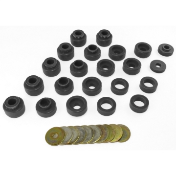 Picture of Rugged Ridge RUG Body Mount Kits Body Side Moldings - 1-105BL