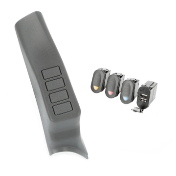 Picture of Rugged Ridge RUG Switch Pods Dash & Interior Trim - 17235.88