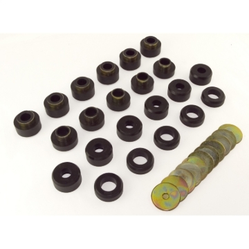 Picture of Rugged Ridge RUG Body Mount Kits Body Side Moldings - 1-107BL