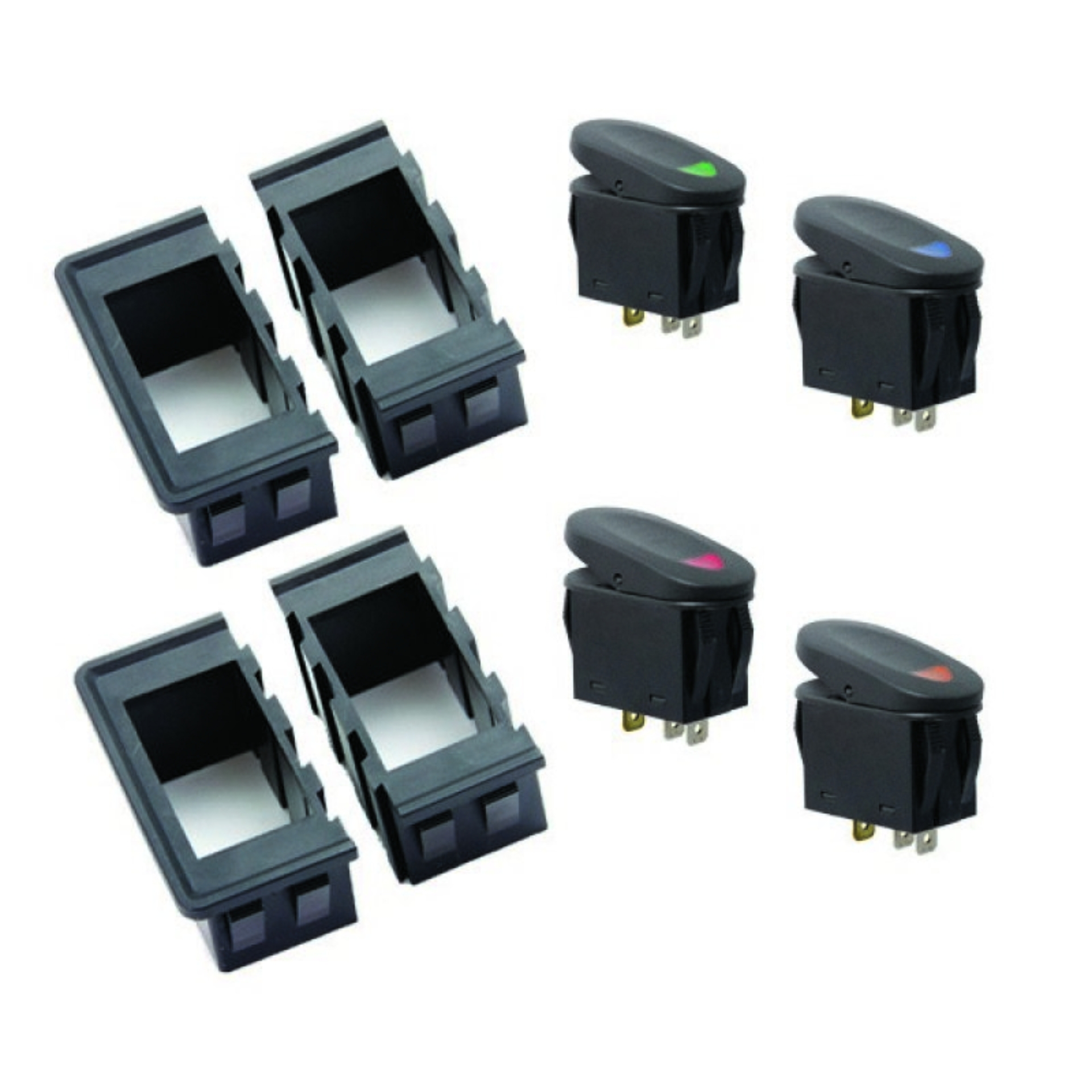 Picture of Rugged Ridge RUG Switch Pods Dash & Interior Trim - 17235.89
