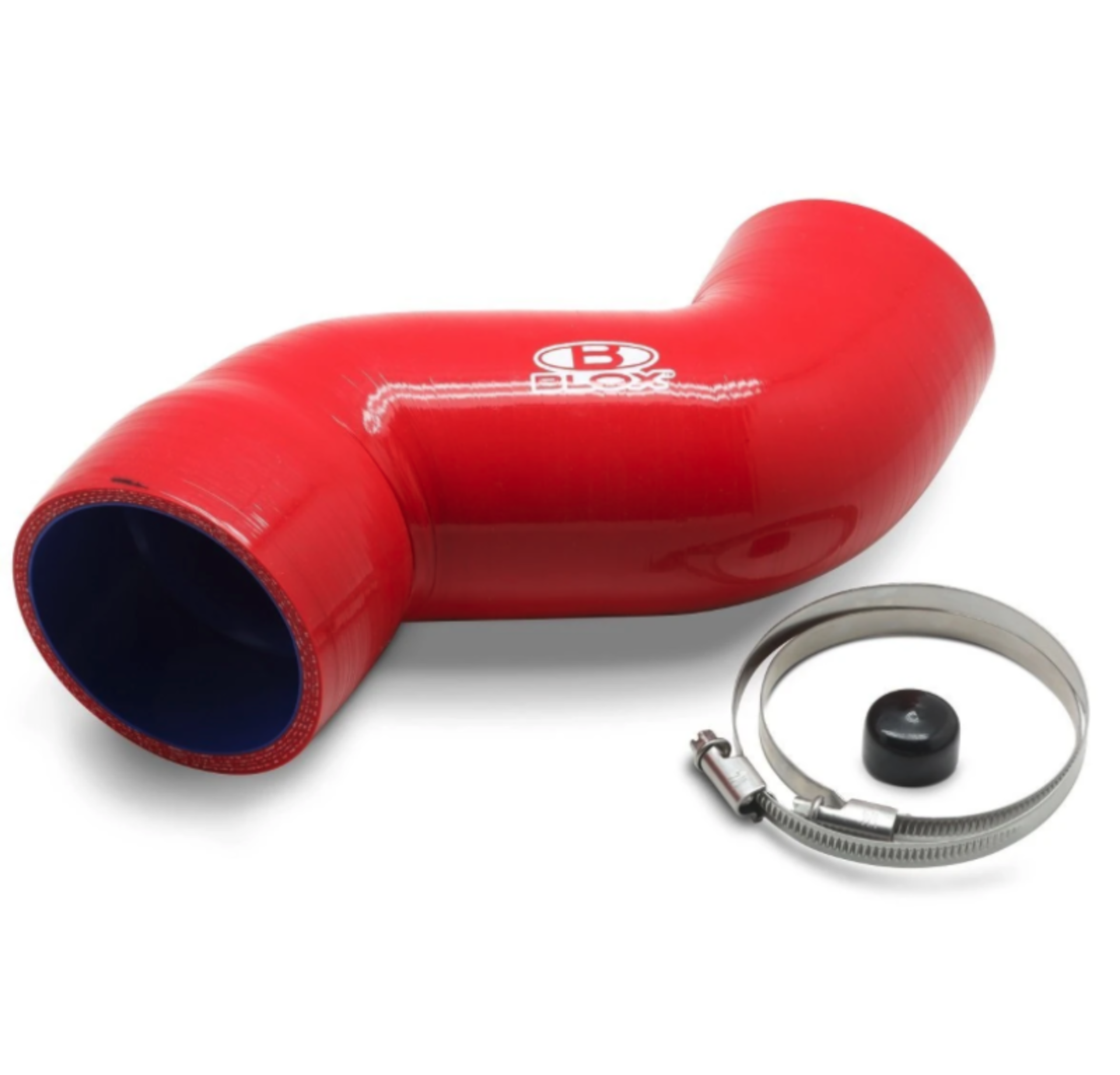 Picture of BLOX Racing BX Silicone Intake Hoses Silicone Couplers & Hoses - BXFL-50210-RD